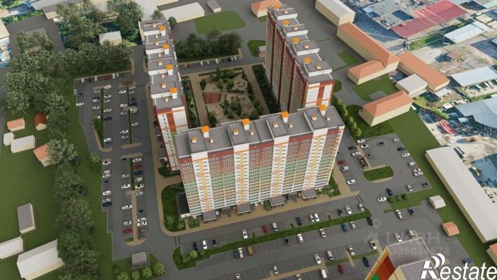 1-комн квартира в новом доме ул Нижне-Луговая, 85/2,  д. 85/2