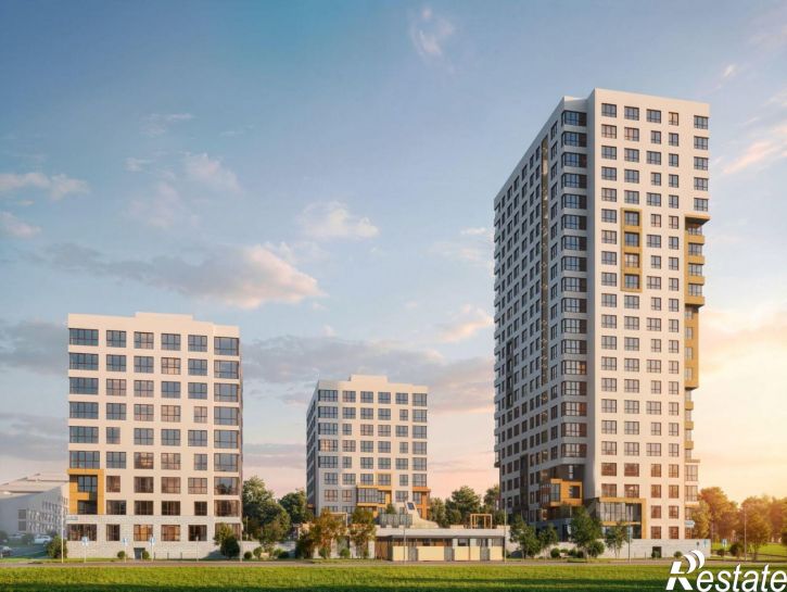 1-комн квартира в новом доме ул Пушкина, 63/4,  д. 63/4