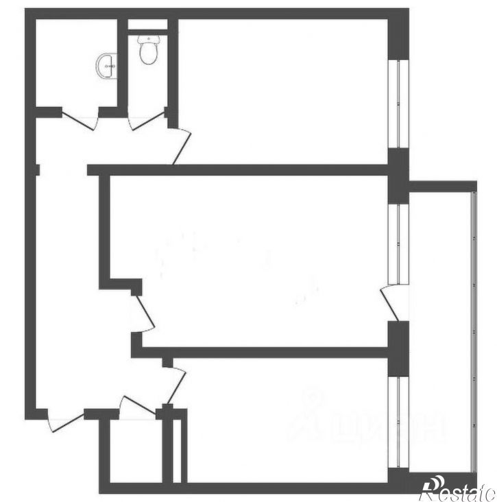 2-комн квартира ул Энтузиастов, 41,  д. 41