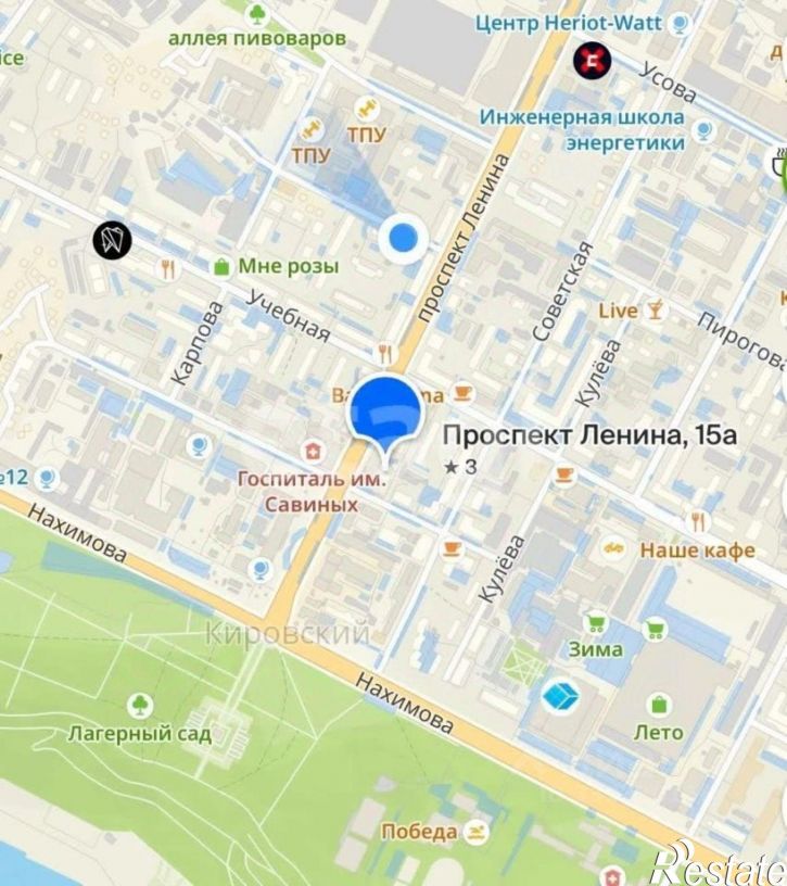 2-комн квартира пр-кт Ленина, 15а,  д. 15а