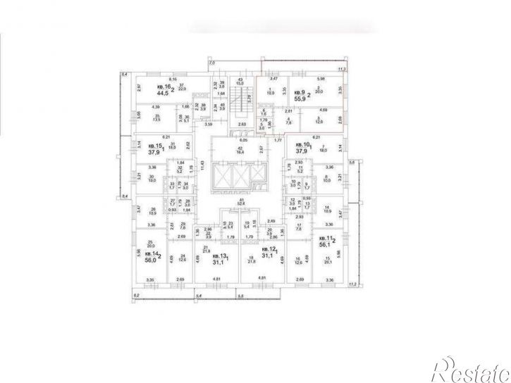 2-комн квартира Московский тракт, д.107в