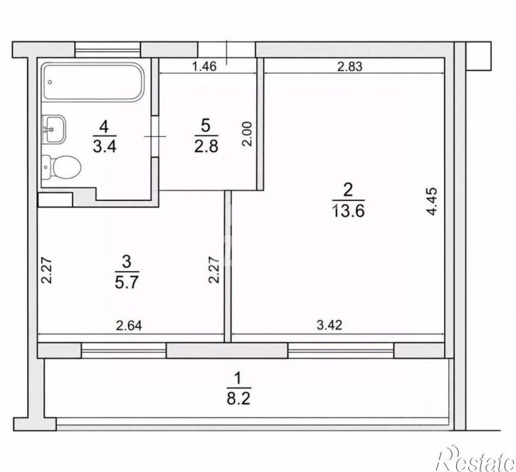 1-комн квартира Урожайный пер, 28в,  д. 28в