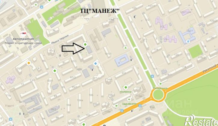 Гараж/парковка ул Ивана Черных, 97/7,  д. 97/7