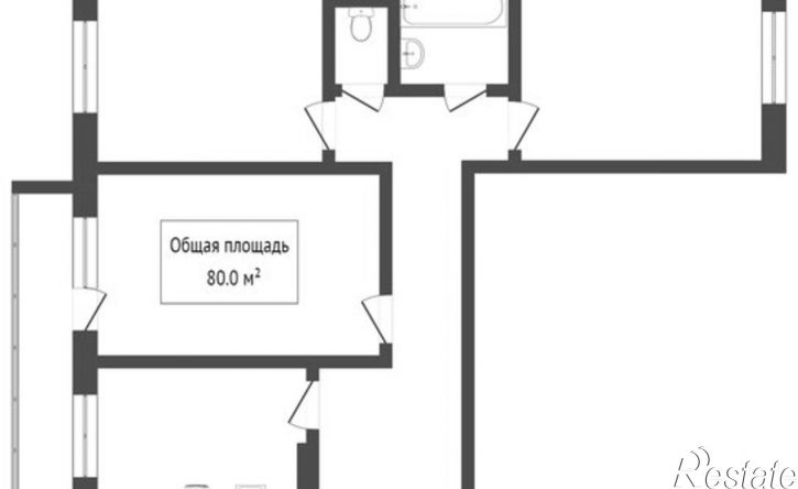 3-комн квартира ул Ленская, 12,  д. 12