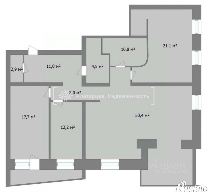 4-комн квартира ул Дзержинского, 26/1,  д. 26/1