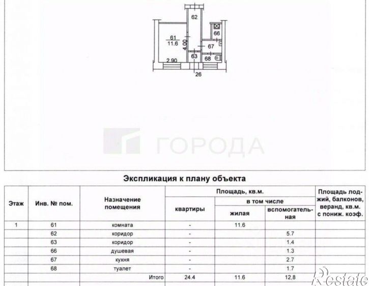 1-комн квартира пр-кт Фрунзе, 120а,  д. 120а