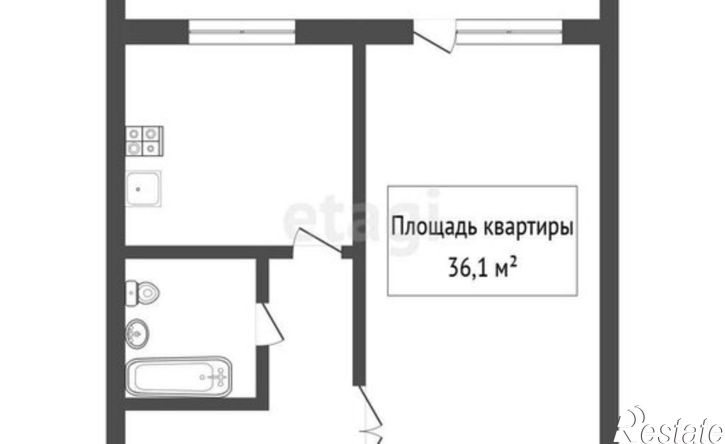 1-комн квартира ул Елизаровых, 76,  д. 76