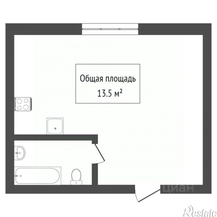 1-комн квартира ул Айвазовского, 33,  д. 33