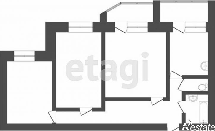 3-комн квартира Заозерный пер, 1/1,  д. 1/1