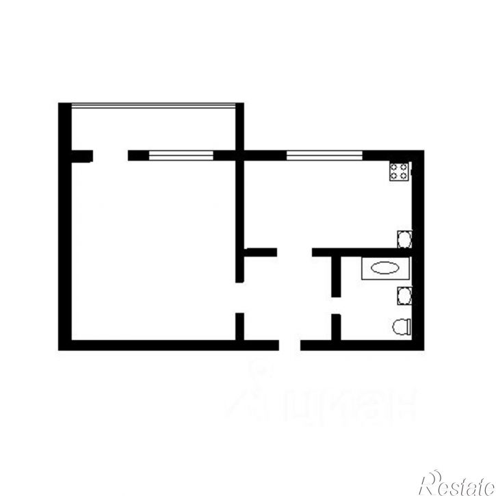 1-комн квартира ул Котовского, 3,  д. 3