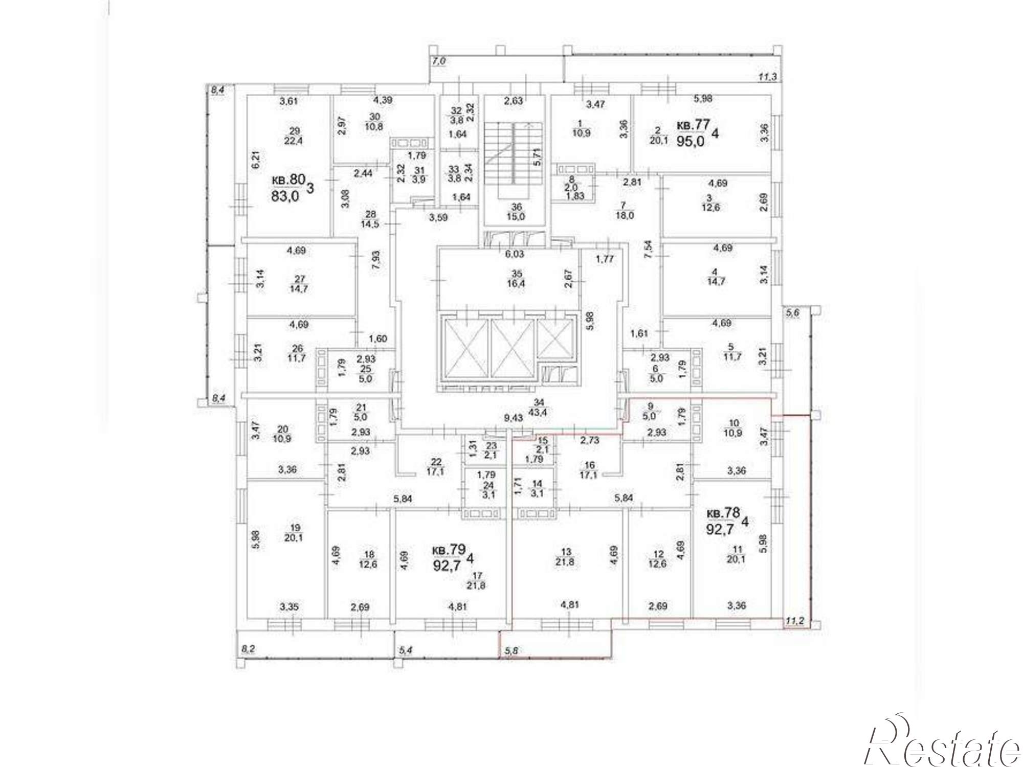 Купить квартиру за 9 775 940 рублей на Московский тракт, д.107в