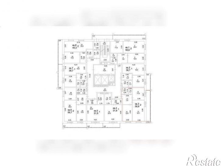 2-комн квартира Московский тракт, д.107в