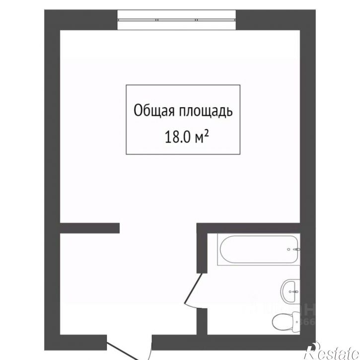 1-комн квартира ул Старо-Деповская, 1а,  д. 1а
