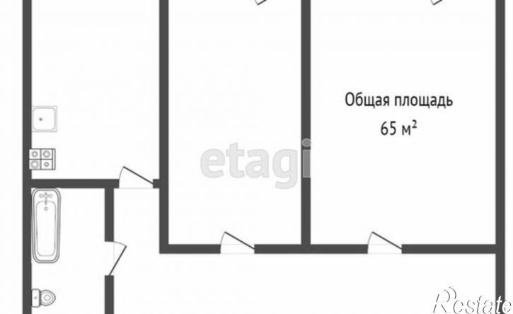2-комн квартира ул Усова, 31,  д. 31