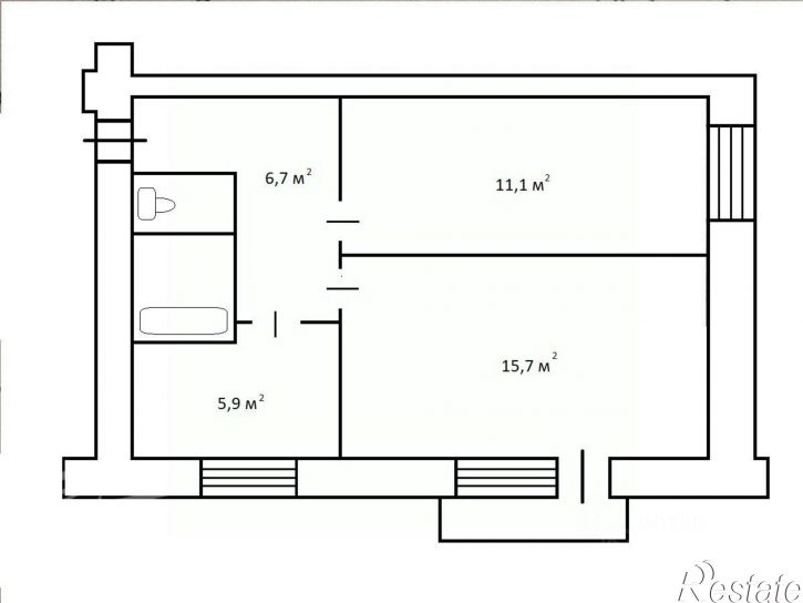 2-комн квартира ул Елизаровых, 31,  д. 31