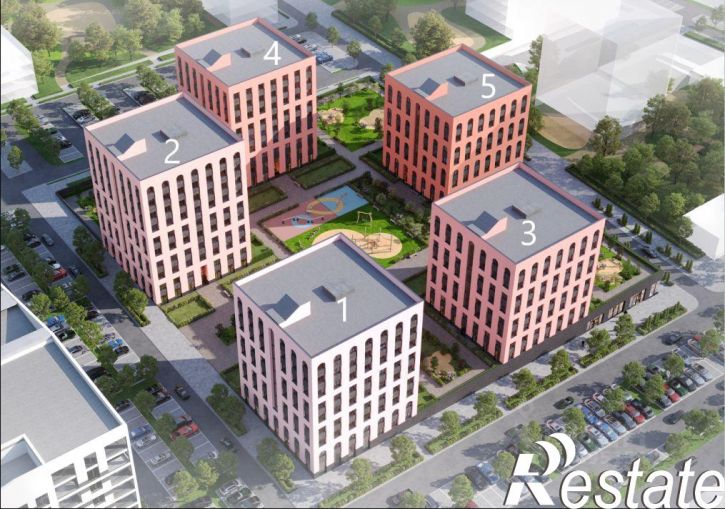 2-комн квартира в новом доме улица Пушкина, 61/10,  д. 61/10
