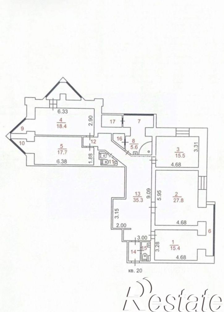 4-комн квартира Красноармейская улица, 118,  д. 118