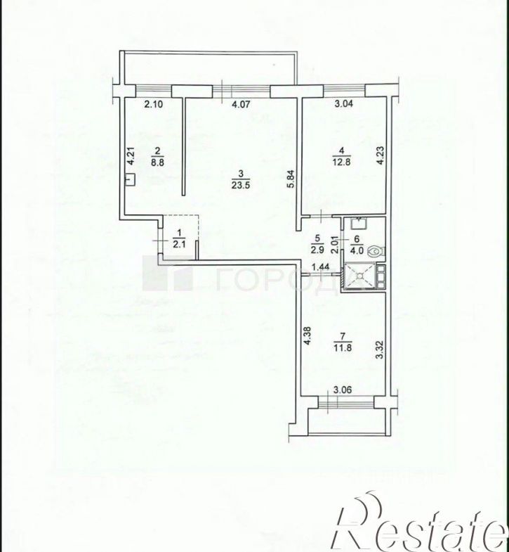 3-комн квартира проспект Фрунзе, 92,  д. 92