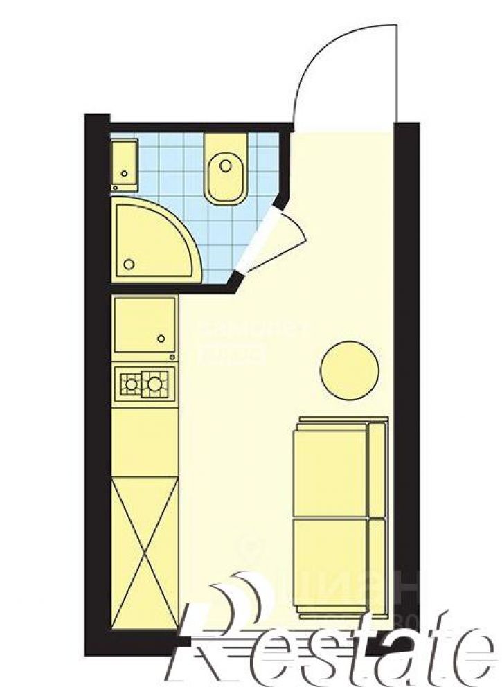 1-комн квартира улица Героев Чубаровцев, 30,  д. 30