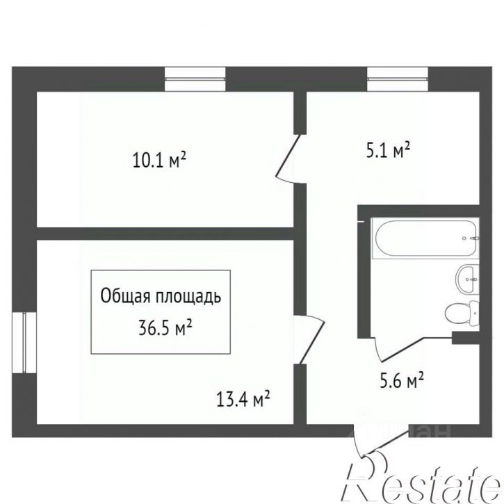 2-комн квартира Мелиоративная улица, 4,  д. 4