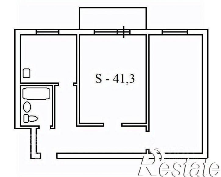 2-комн квартира улица Лазарева, 1,  д. 1