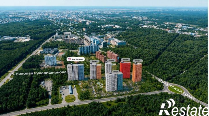 1-комн квартира в новом доме улица Высоцкого, 20/2,  д. 20/2