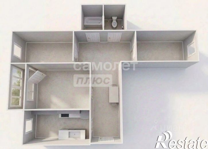 3-комн квартира улица Ференца Мюнниха, 3,  д. 3