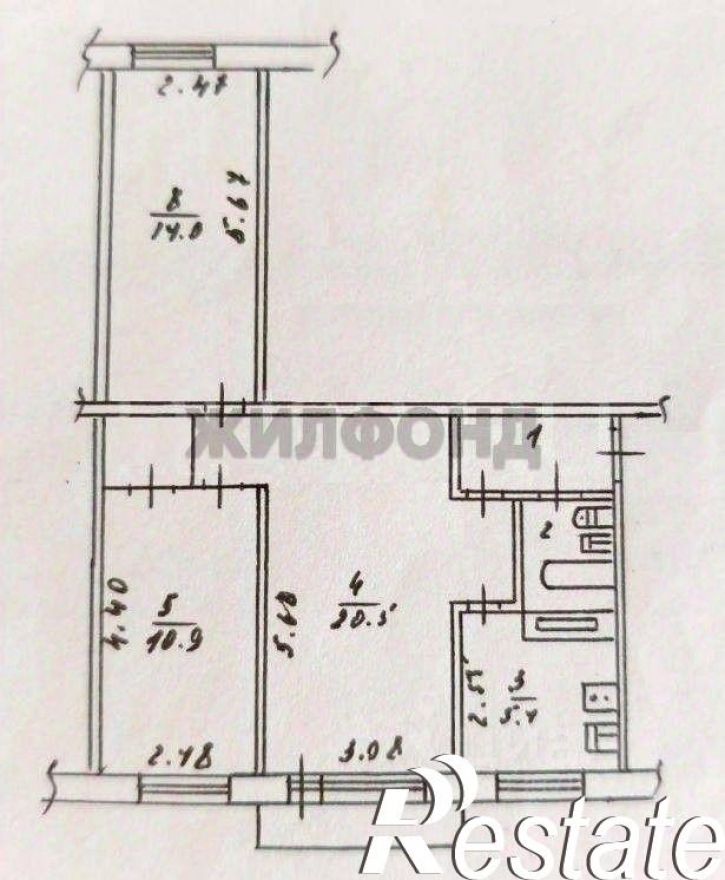 3-комн квартира проспект Фрунзе, 121,  д. 121