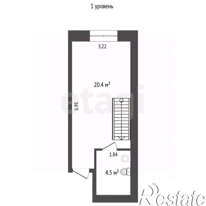 4-комн квартира Комсомольский проспект, 43/2,  д. 43/2