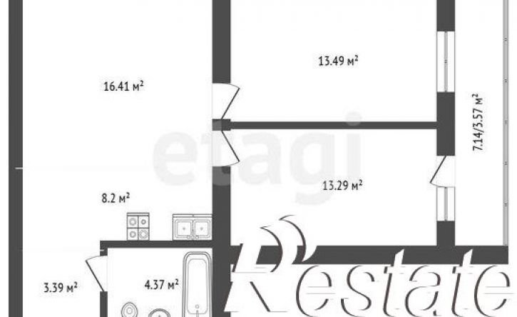 3-комн квартира улица Вершинина, 58,  д. 58