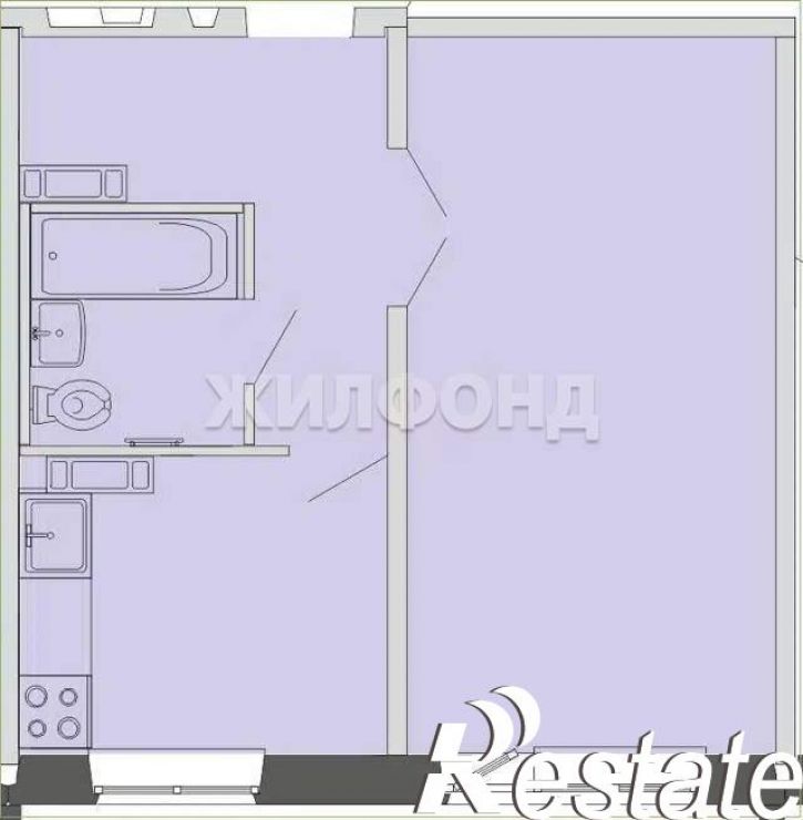 1-комн квартира Фрунзе проспект, д.130