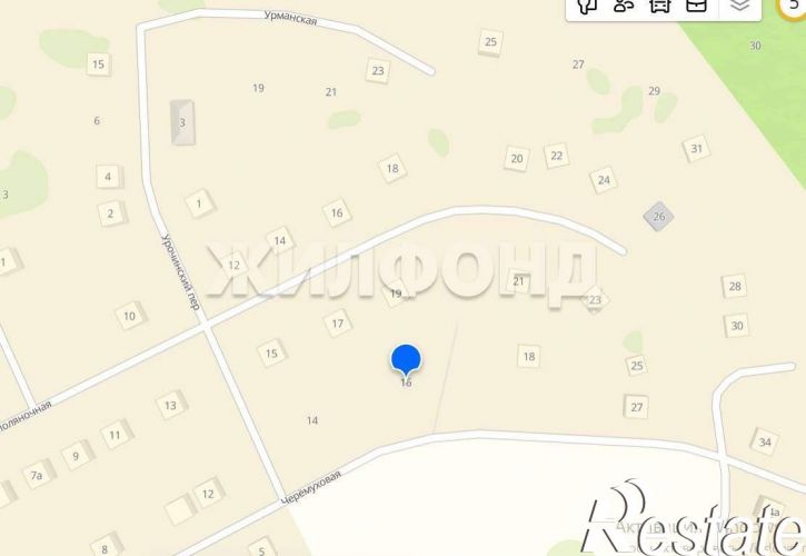 Земельный участок Черемуховая улица