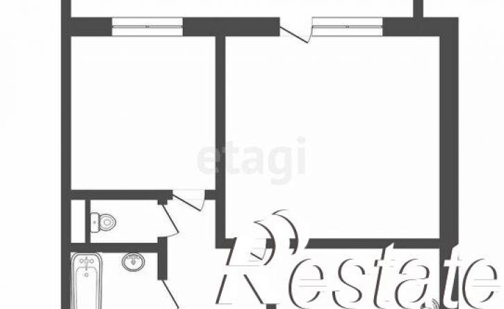 2-комн квартира Речной переулок, 4,  д. 4