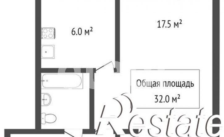 1-комн квартира улица Бела Куна, 2,  д. 2