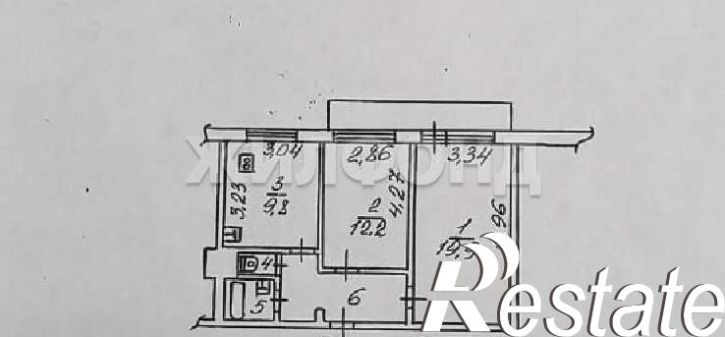 2-комн квартира Клюева улица, д.26