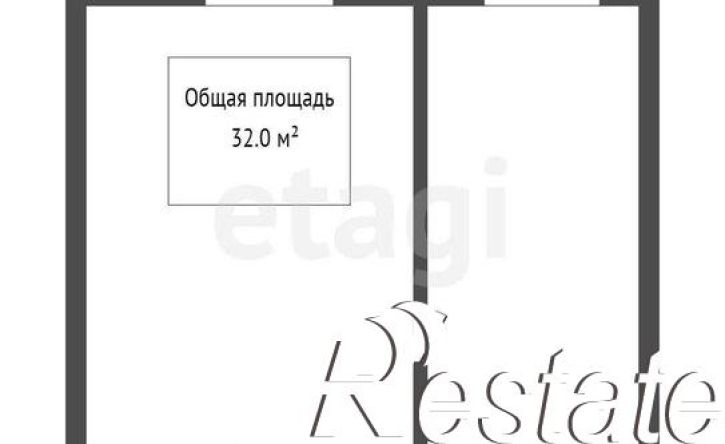 2-комн квартира улица Александра Угрюмова, 1/2,  д. 1/2